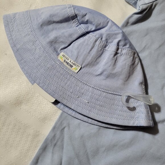 Gymboree Peter Rabbit 6-12 month Romper & Hat Set NWT. Mixed Bin Z31 - Picture 3 of 5